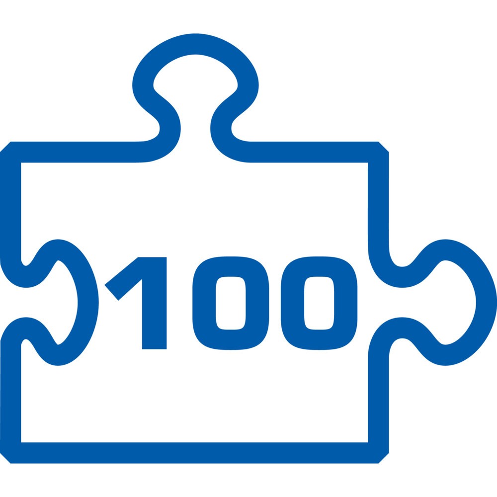 Produktabbildung Nr. 8: BRILLIANT TOOLS Bit-Satz, 100-tlg