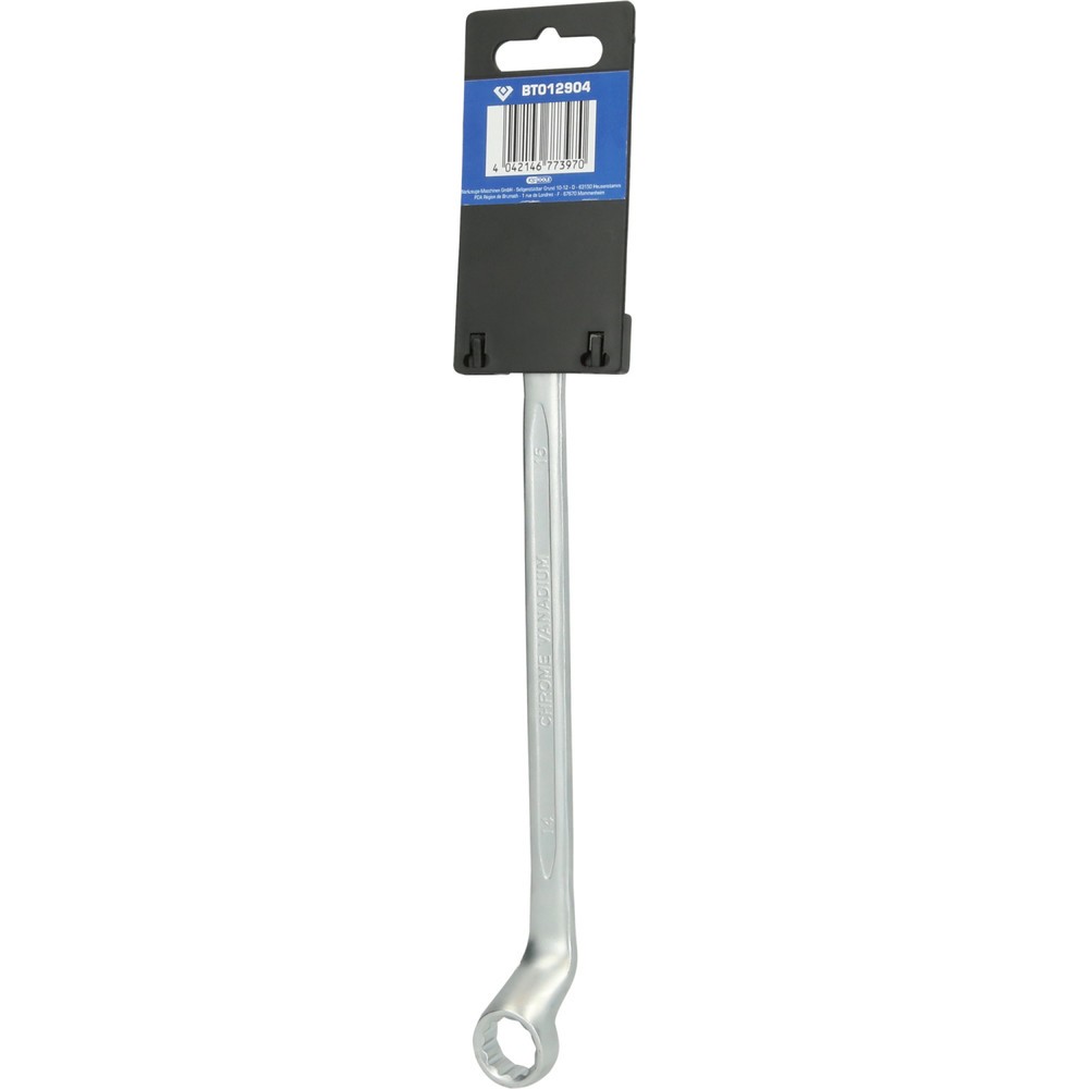 Produktabbildung Nr. 8: BRILLIANT TOOLS Doppel-Ringschlüssel, gekröpft, 14 x 15 mm