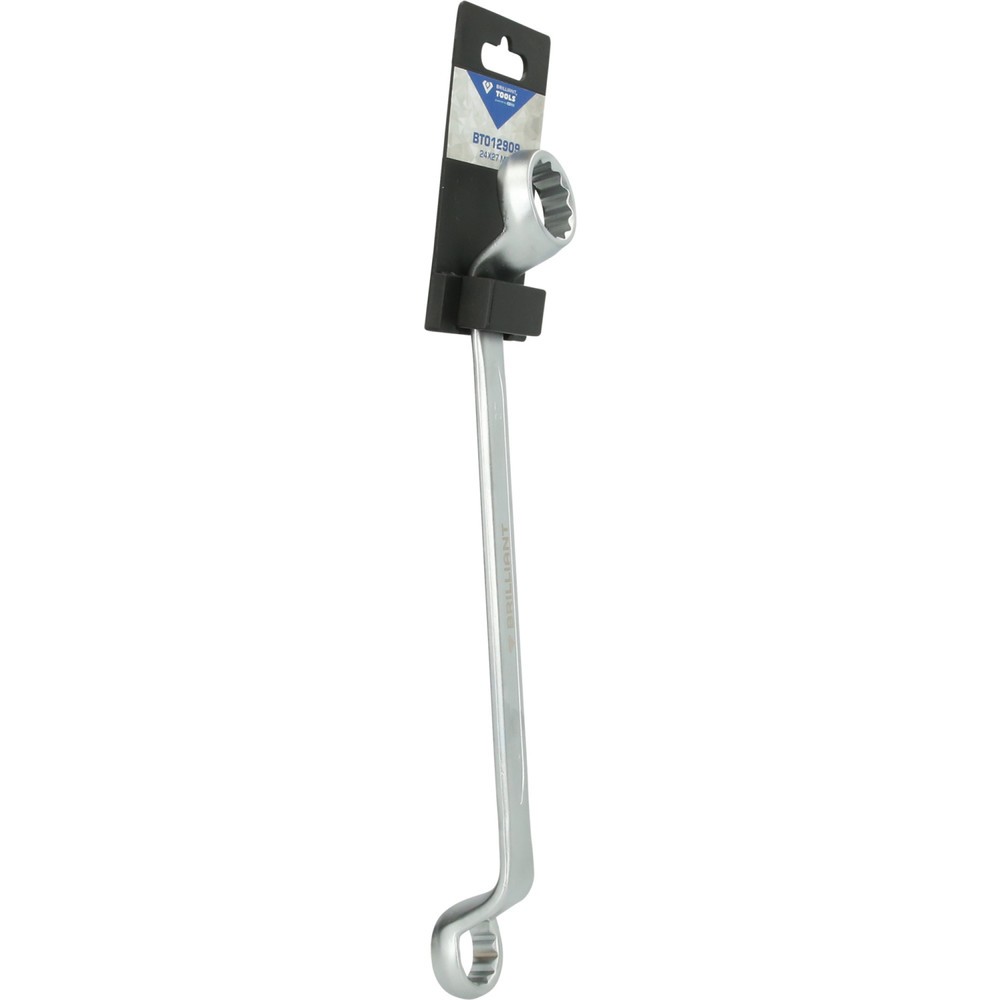 Produktabbildung Nr. 9: BRILLIANT TOOLS Doppel-Ringschlüssel, gekröpft, 24 x 27 mm