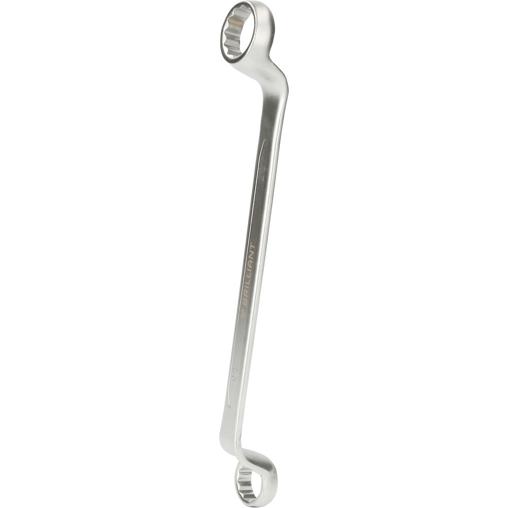 Produktabbildung Nr. 3: BRILLIANT TOOLS Doppel-Ringschlüssel, gekröpft, 25 x 28 mm