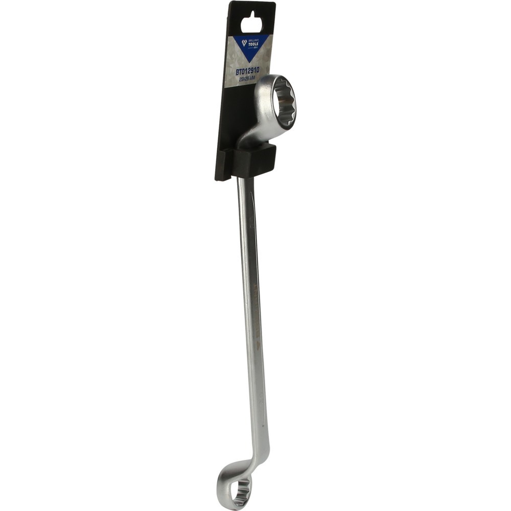 Produktabbildung Nr. 9: BRILLIANT TOOLS Doppel-Ringschlüssel, gekröpft, 25 x 28 mm