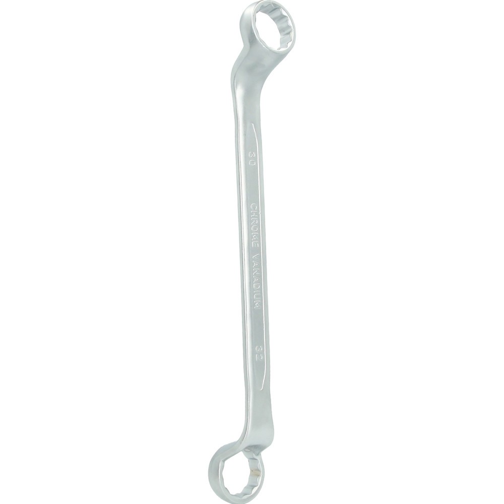 Produktabbildung Nr. 2: BRILLIANT TOOLS Doppel-Ringschlüssel, gekröpft, 30 x 32 mm