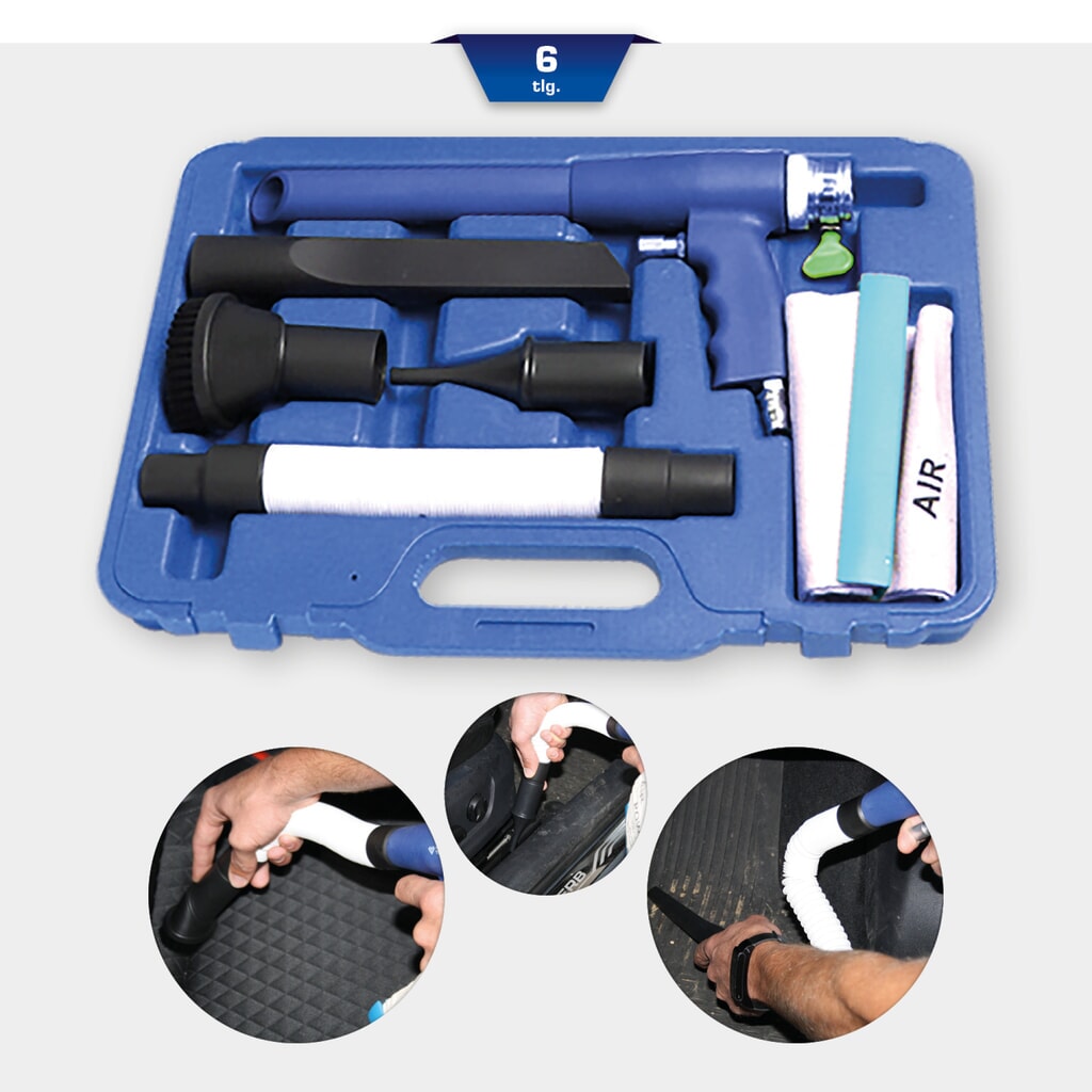 BRILLIANT TOOLS Druckluft-Sauger, 6-tlg Produktabbildung Nr. 3: BRILLIANT TOOLS Druckluft-Sauger, 6-tlg