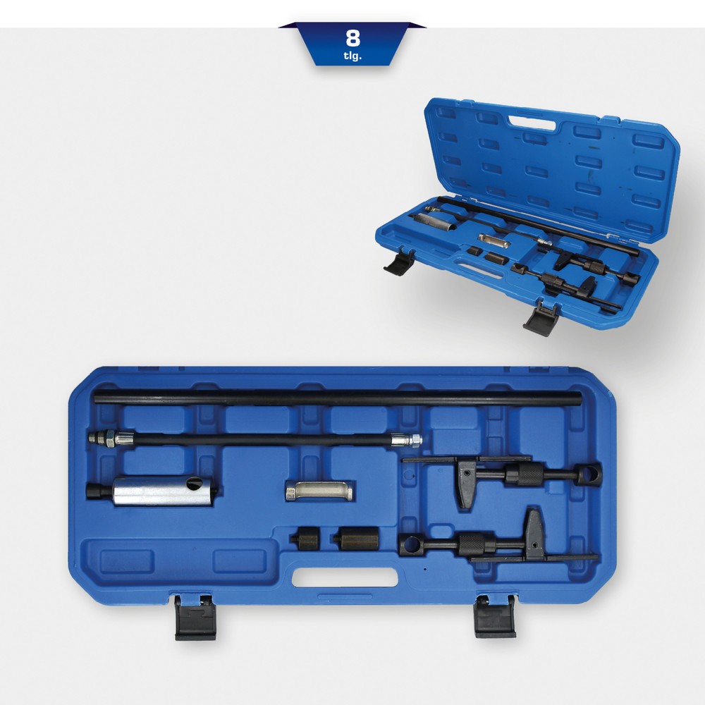 Produktabbildung Nr. 7: BRILLIANT TOOLS Druckluft-Ventilfeder-Montagewerkzeug-Satz, 8-tlg