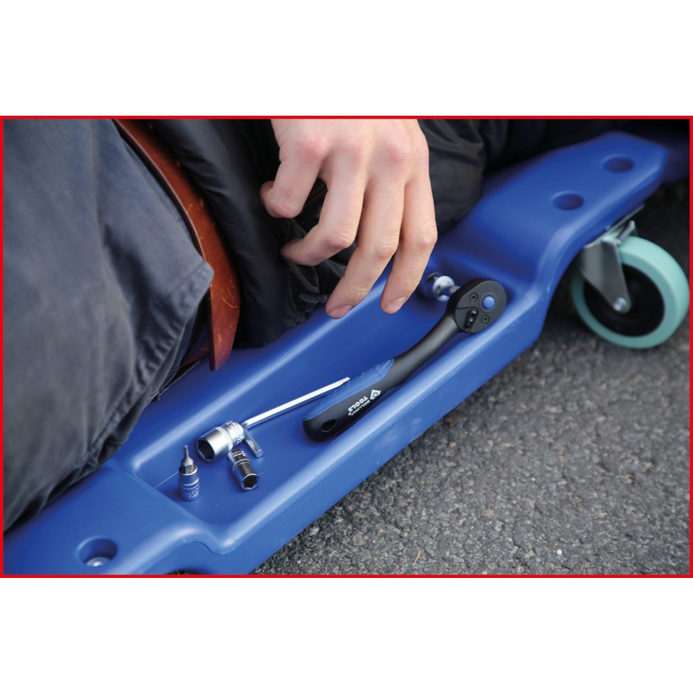 Produktabbildung Nr. 9: BRILLIANT TOOLS Fahrbare Liege, L1030 x B480 x H115 mm