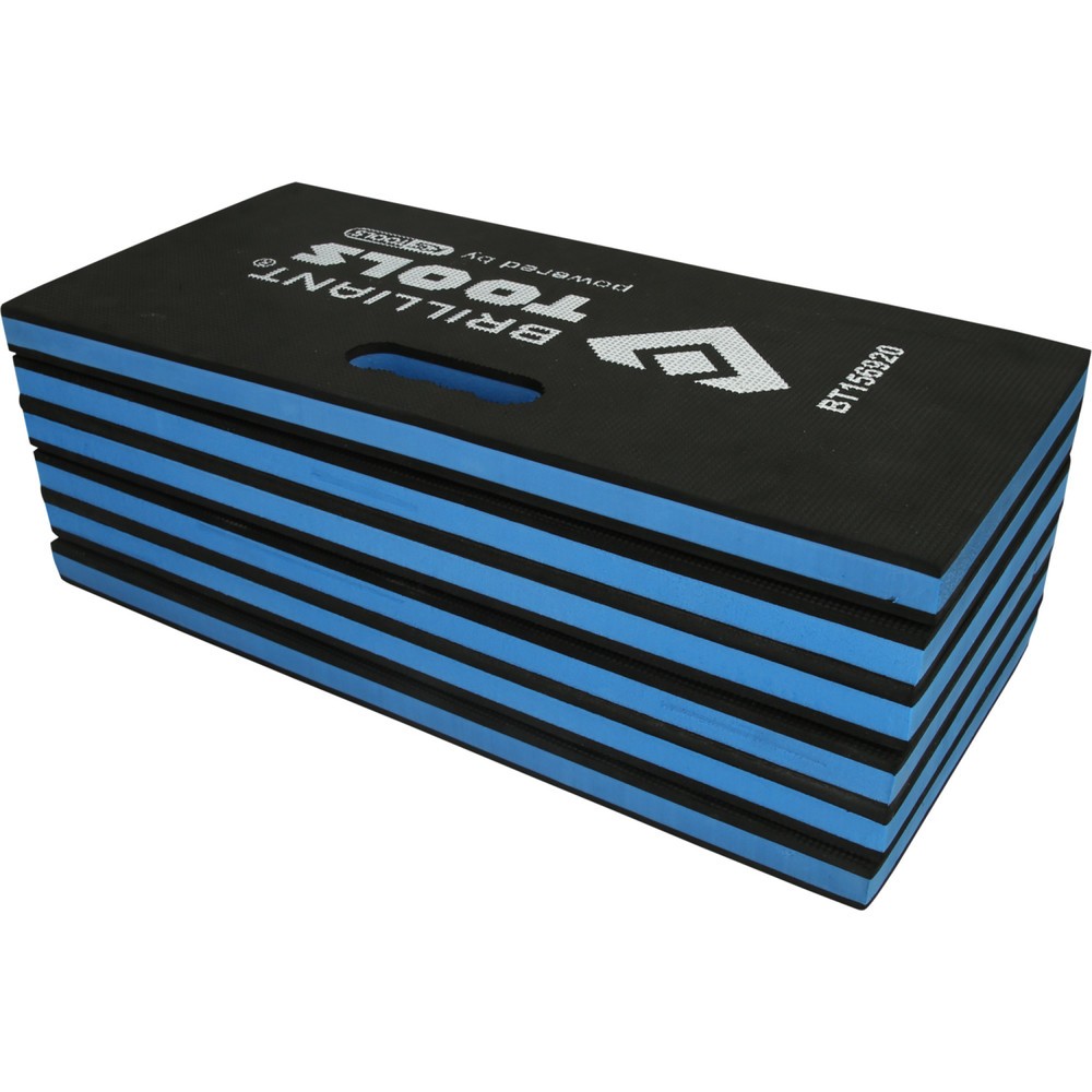 Produktabbildung Nr. 3: BRILLIANT TOOLS Faltbare Mechaniker-Schutzmatte, 1200 x 400 x 23 mm