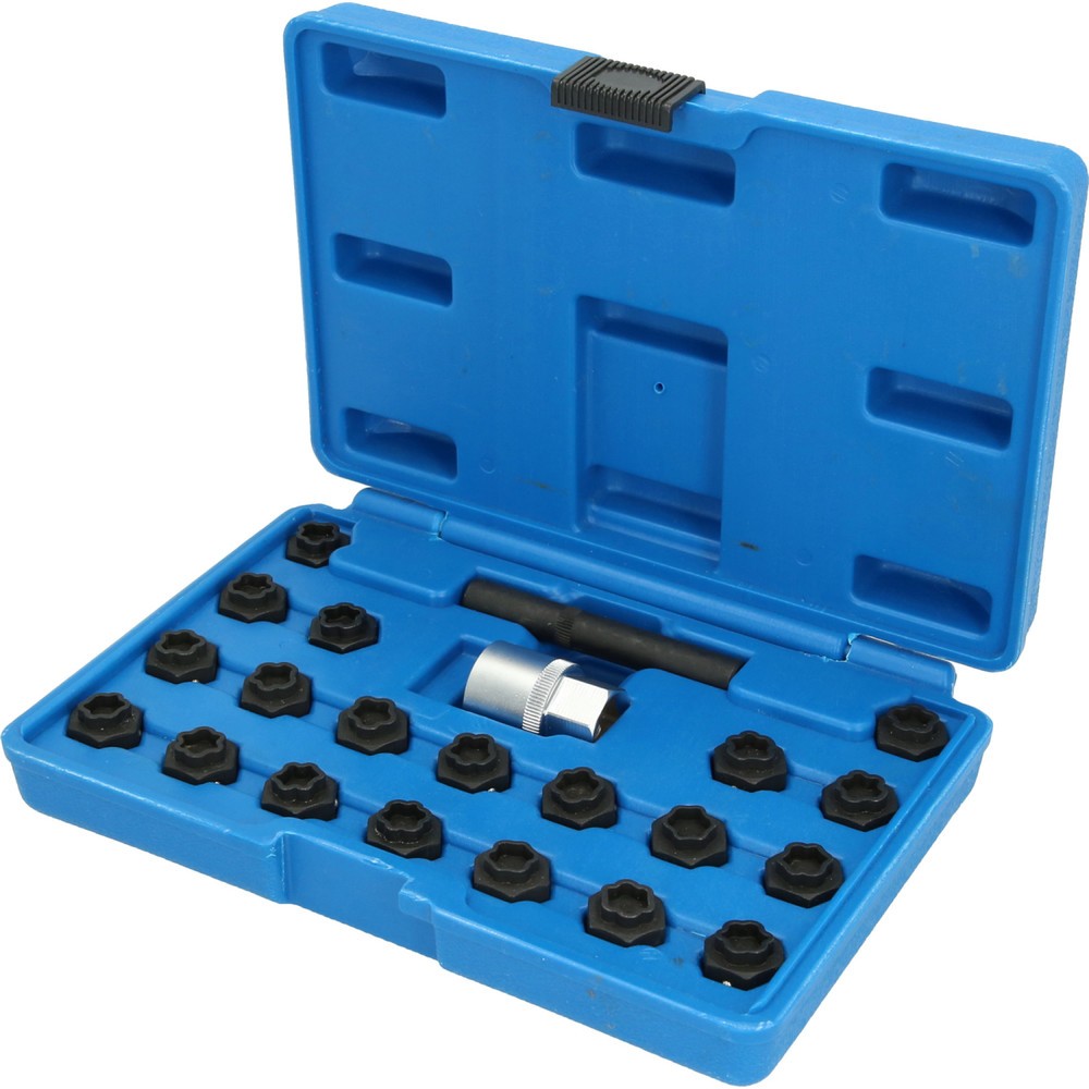 Produktabbildung Nr. 1: BRILLIANT TOOLS Felgenschloss-Sortiment für BMW, 22-tlg