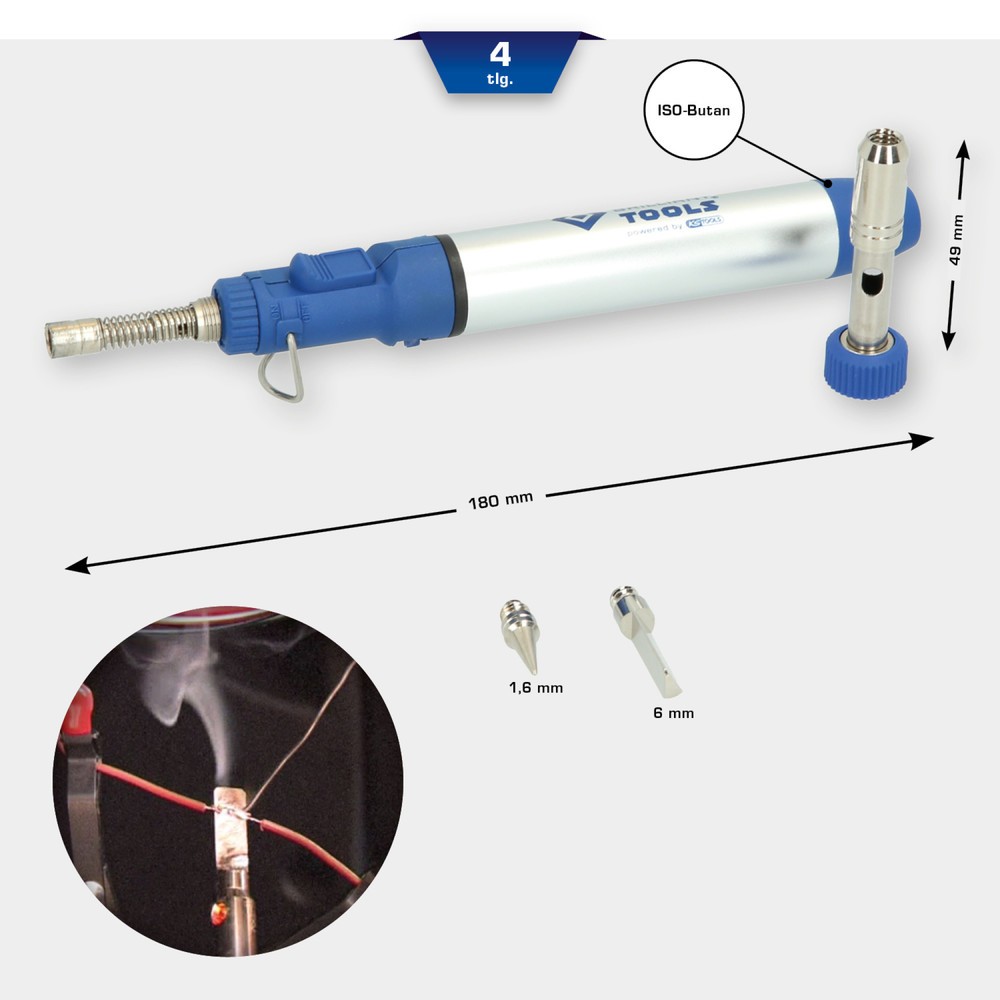 Produktabbildung Nr. 10: BRILLIANT TOOLS Gas-Lötgerät-Satz