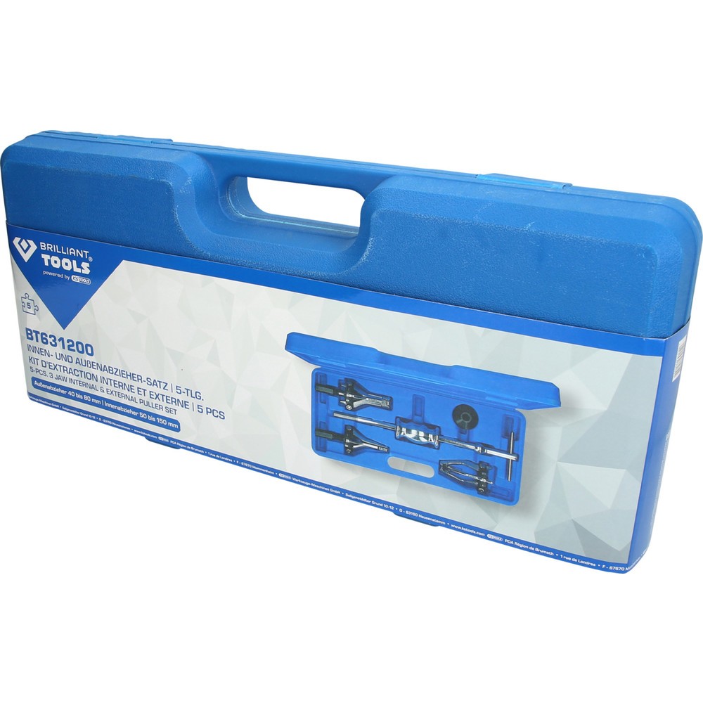Produktabbildung Nr. 6: BRILLIANT TOOLS Innen- und Außenabzieher-Satz, 5-tlg