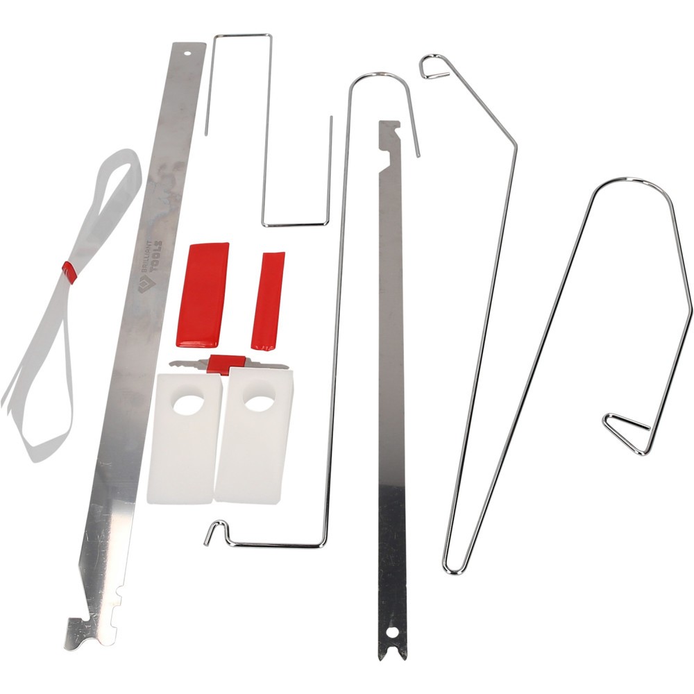Produktabbildung Nr. 3: BRILLIANT TOOLS KFZ Türöffner-Satz, 9-tlg