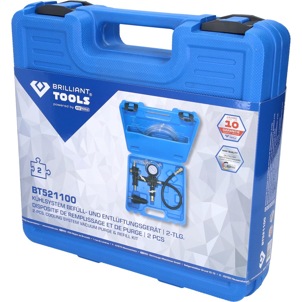 Produktabbildung Nr. 6: BRILLIANT TOOLS Kühlsystem Befüll- und Entlüftungsgerät, 4-tlg