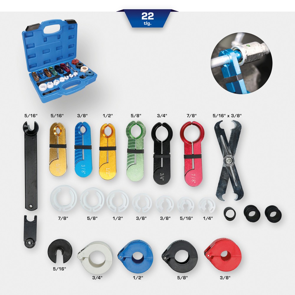 Produktabbildung Nr. 12: BRILLIANT TOOLS Leitungs-Entriegelungs-Werkzeug-Satz, 22-tlg