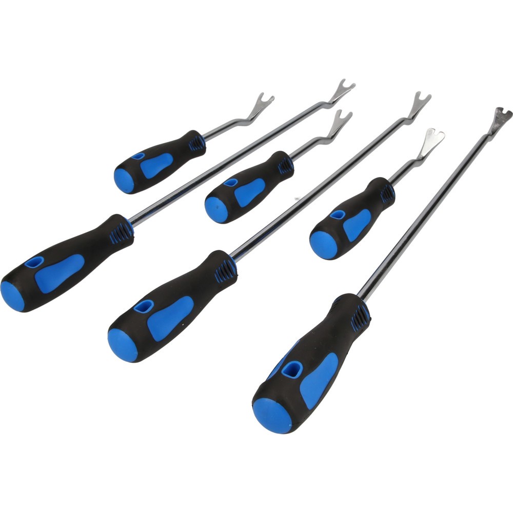 Produktabbildung Nr. 3: BRILLIANT TOOLS Lösewerkzeug-Satz für Verkleidungsclips, 6-tlg