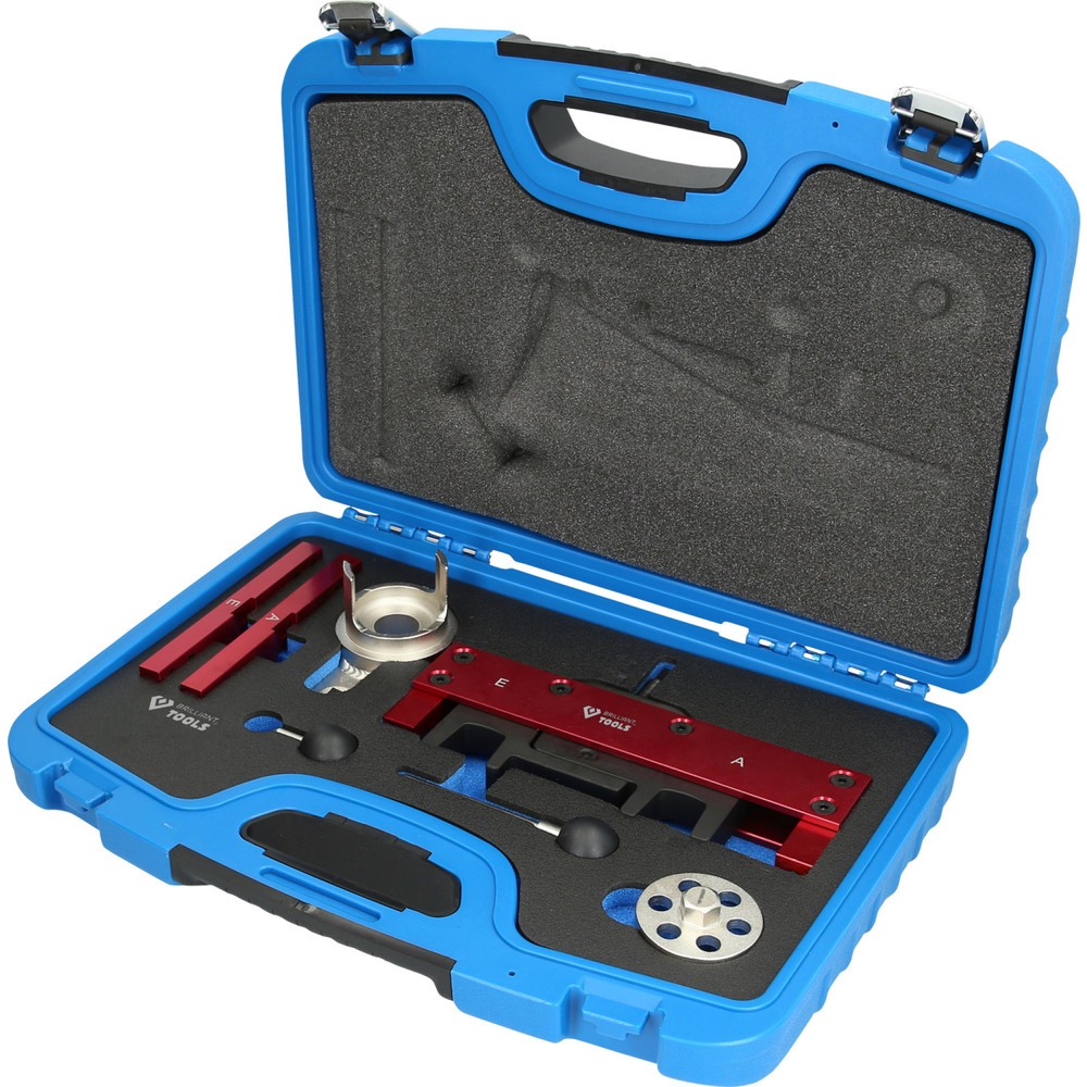 Produktabbildung Nr. 1: BRILLIANT TOOLS Motor-Einstellwerkzeug-Satz für Porsche 911, Cayman, Boxster mit MA1 Motor