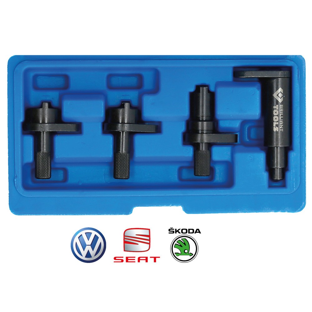 Produktabbildung Nr. 3: BRILLIANT TOOLS Motor-Einstellwerkzeug-Satz für VAG