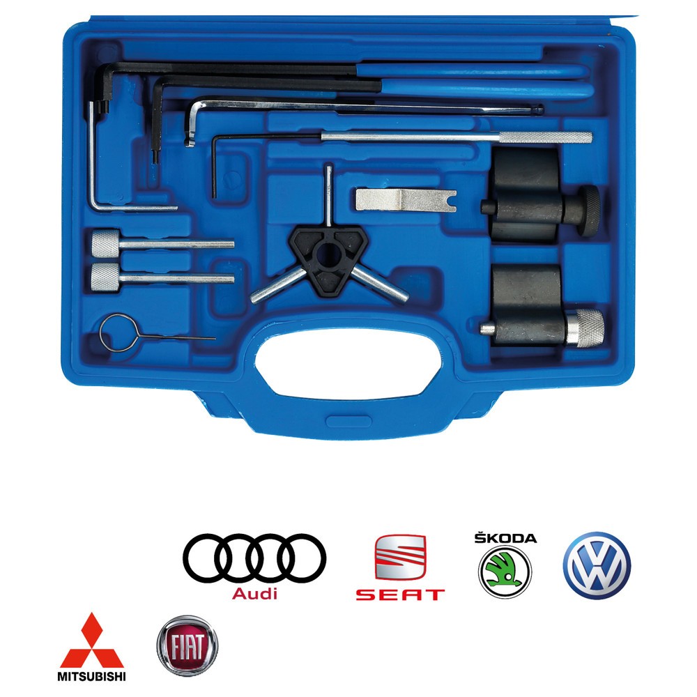 Produktabbildung Nr. 3: BRILLIANT TOOLS Motor-Einstellwerkzeug-Satz für VAG