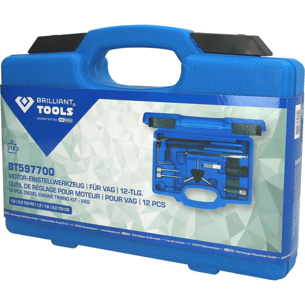 Produktabbildung Nr. 7: BRILLIANT TOOLS Motor-Einstellwerkzeug-Satz für VAG