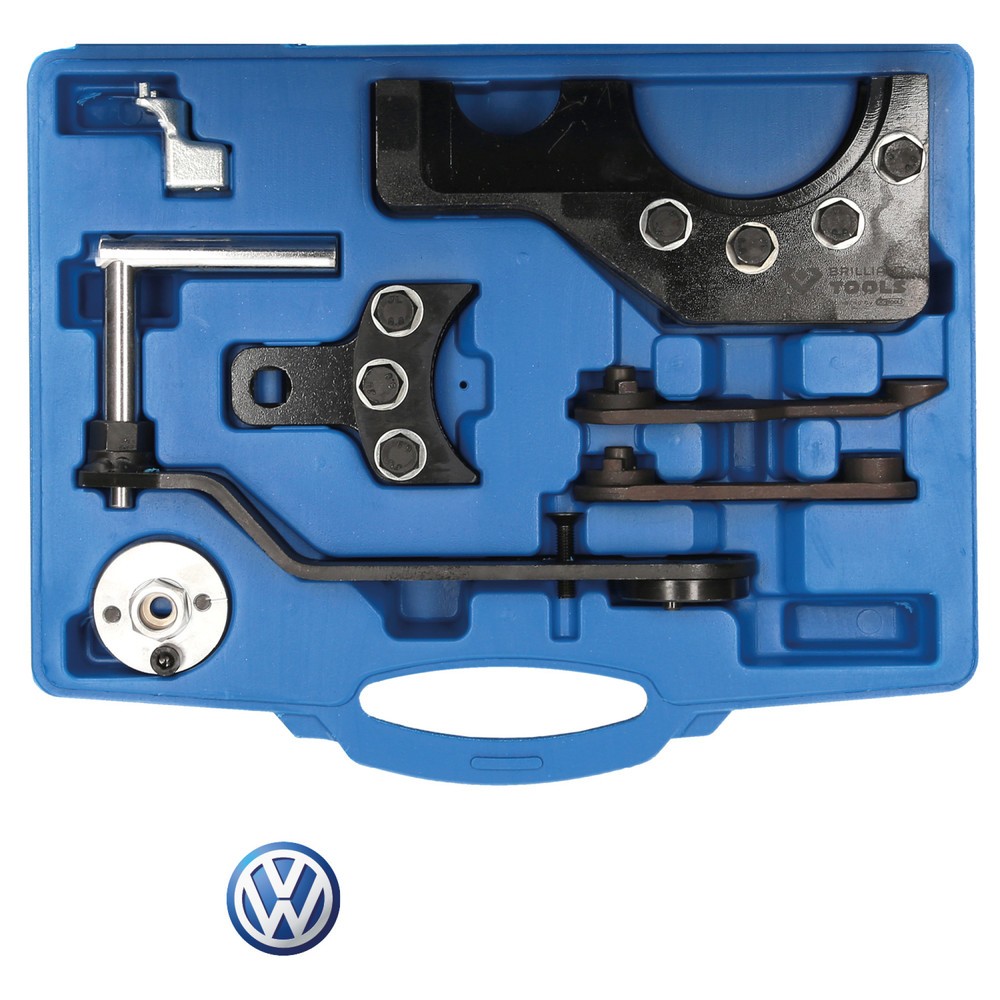 Produktabbildung Nr. 3: BRILLIANT TOOLS Motor-Einstellwerkzeug-Satz für VAG 2.5 und  4.9D  TDI Pumpe-Düse