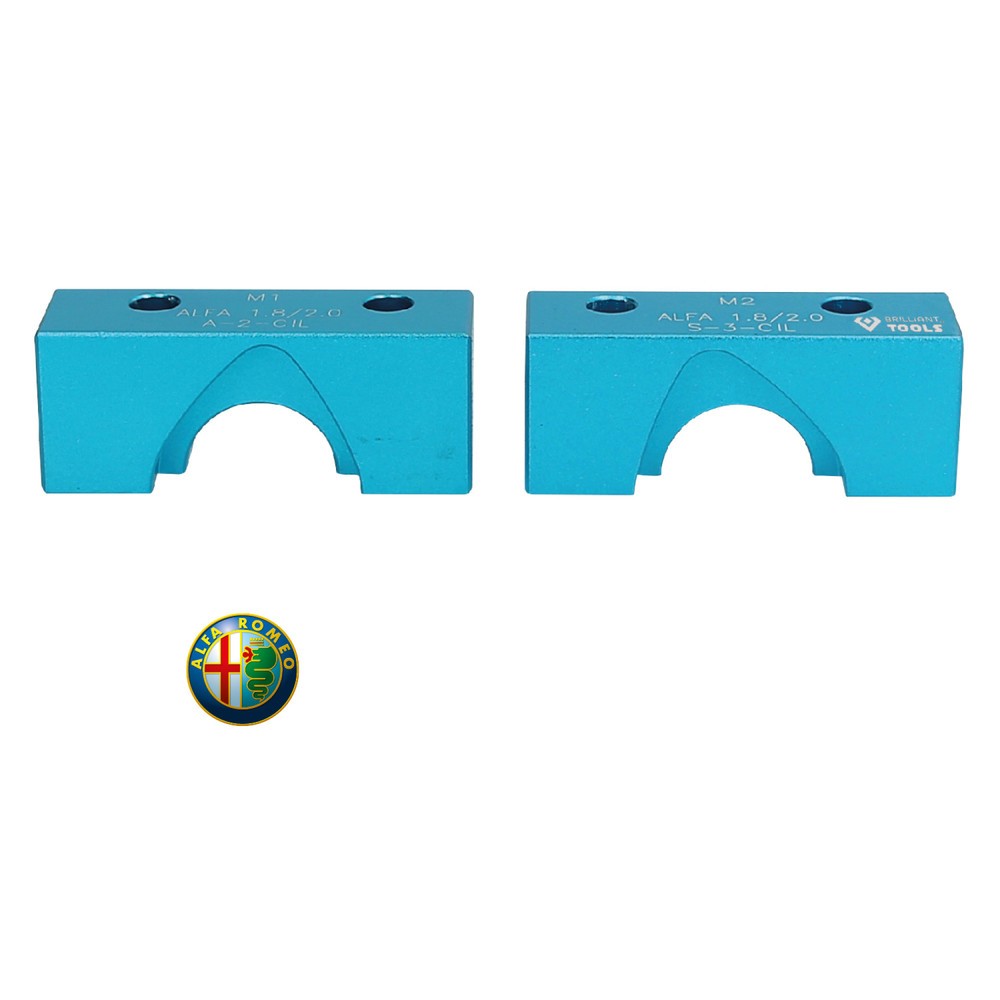 Produktabbildung Nr. 2: BRILLIANT TOOLS Nockenwellen-Arretierwerkzeug-Satz für Alfa Romeo 1.8l, 2.0l 16V