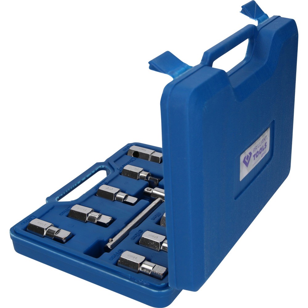 Produktabbildung Nr. 2: BRILLIANT TOOLS Öldienst-Stecknuss-Satz, 12-tlg