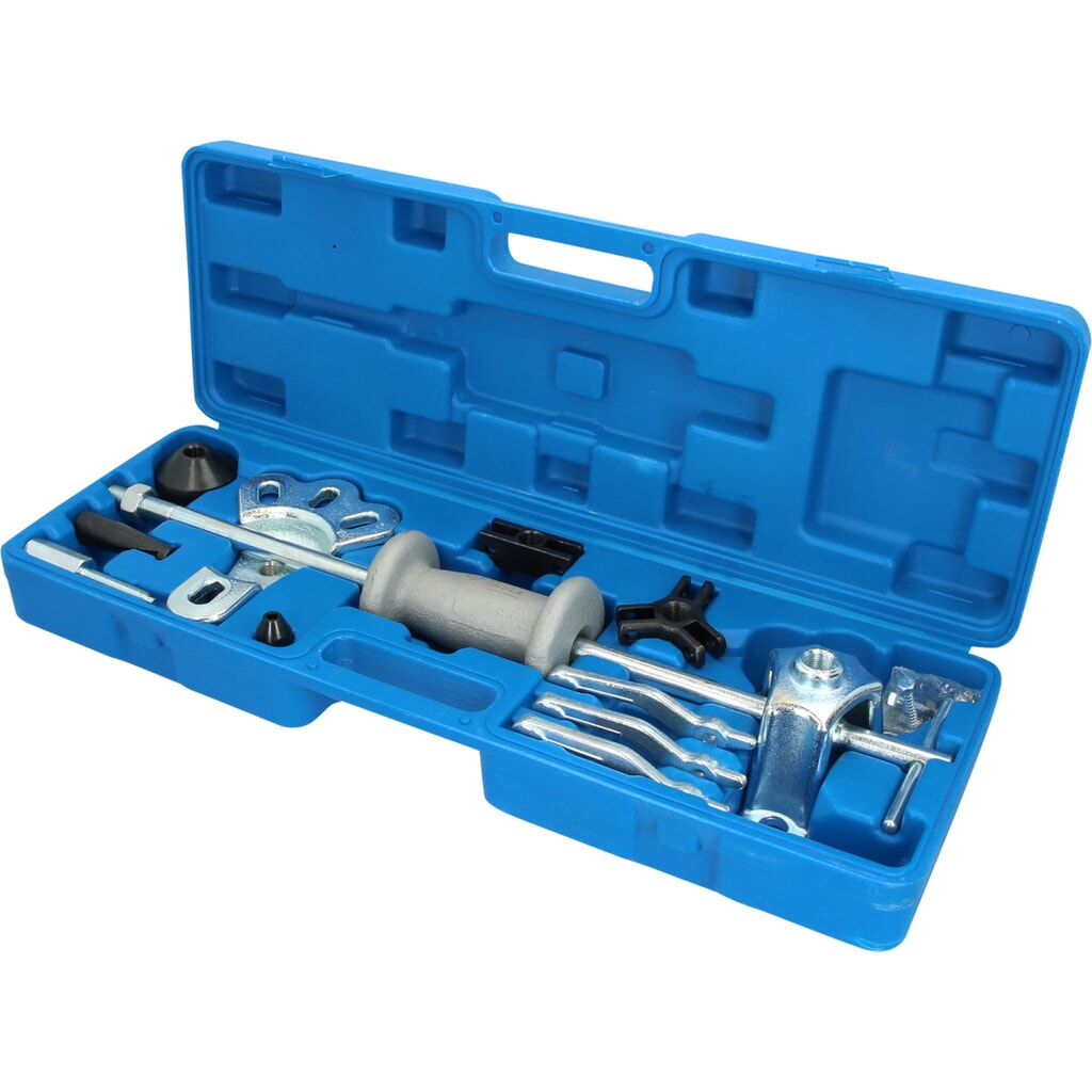 BRILLIANT TOOLS Radnaben-Abzieher mit Gleithammer, geschmiedet, 16-tlg Produktabbildung: BRILLIANT TOOLS Radnaben-Abzieher mit Gleithammer, geschmiedet, 16-tlg
