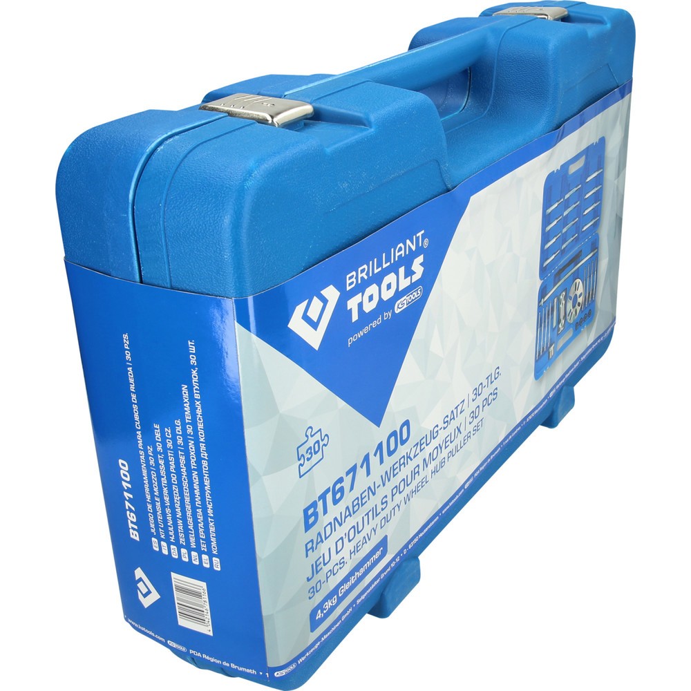 Produktabbildung Nr. 7: BRILLIANT TOOLS Radnaben-Werkzeug-Satz, 30-tlg