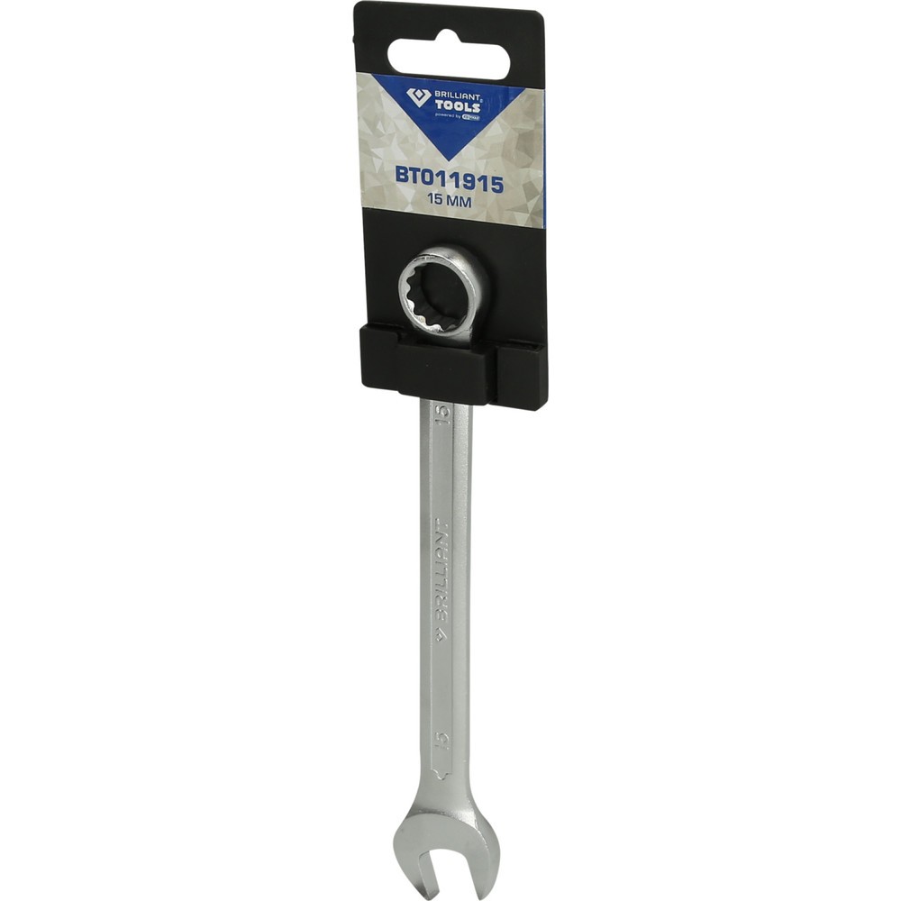 Produktabbildung Nr. 5: BRILLIANT TOOLS Ring-Maulschlüssel, 15 mm