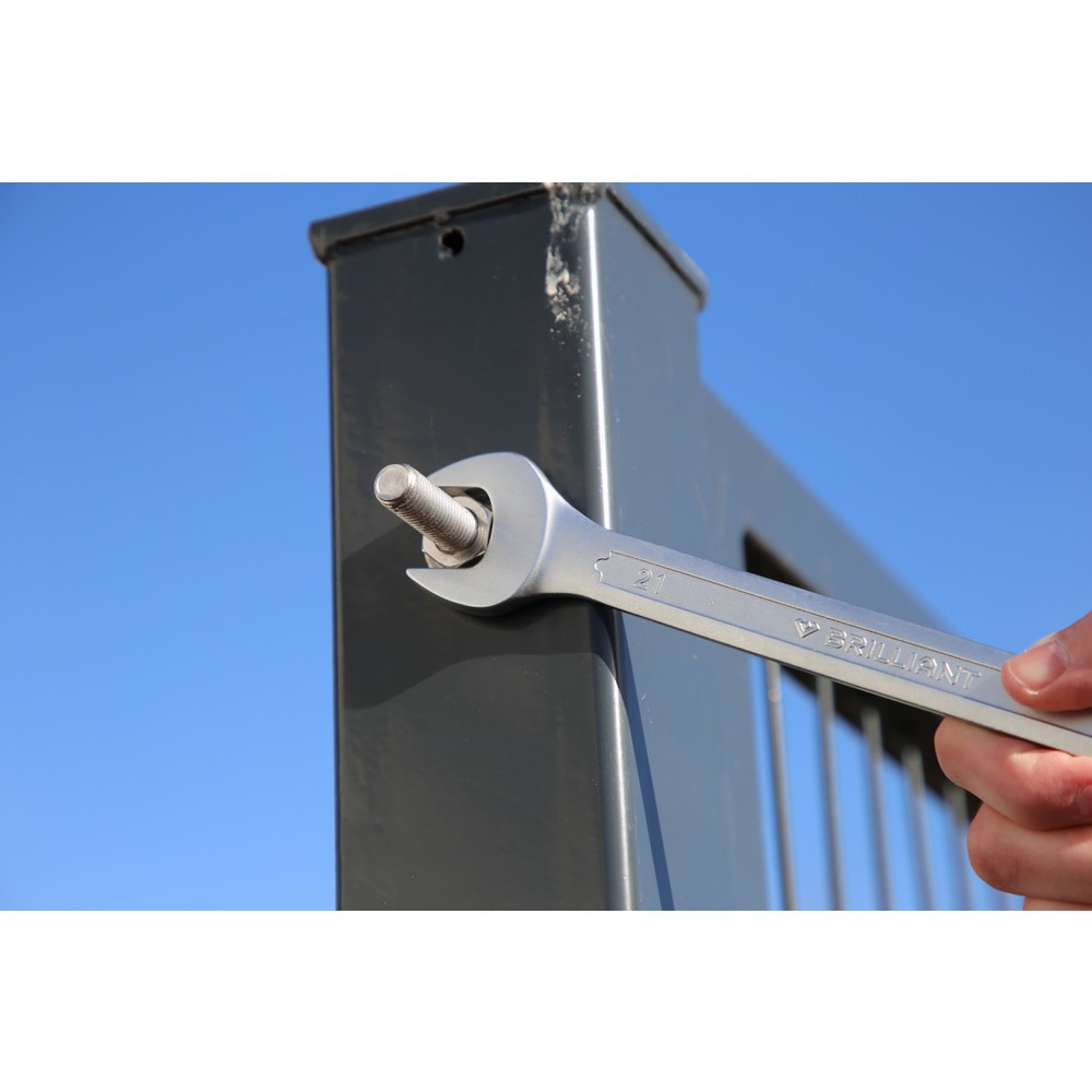 Produktabbildung Nr. 12: BRILLIANT TOOLS Ring-Maulschlüssel, 21 mm