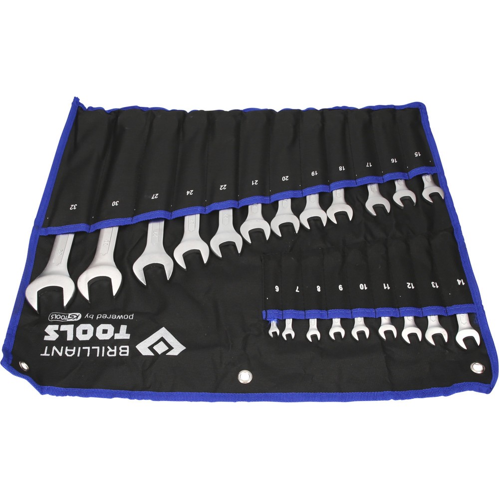 Produktabbildung Nr. 3: BRILLIANT TOOLS Ring-Maulschlüssel-Satz, 21-tlg