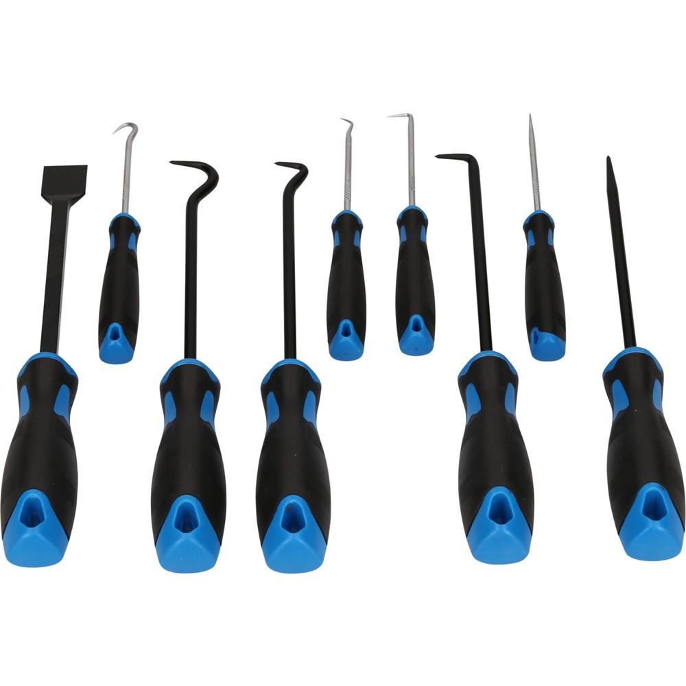 Produktabbildung: BRILLIANT TOOLS Schaber-Haken-Werkzeug-Satz, 9-tlg