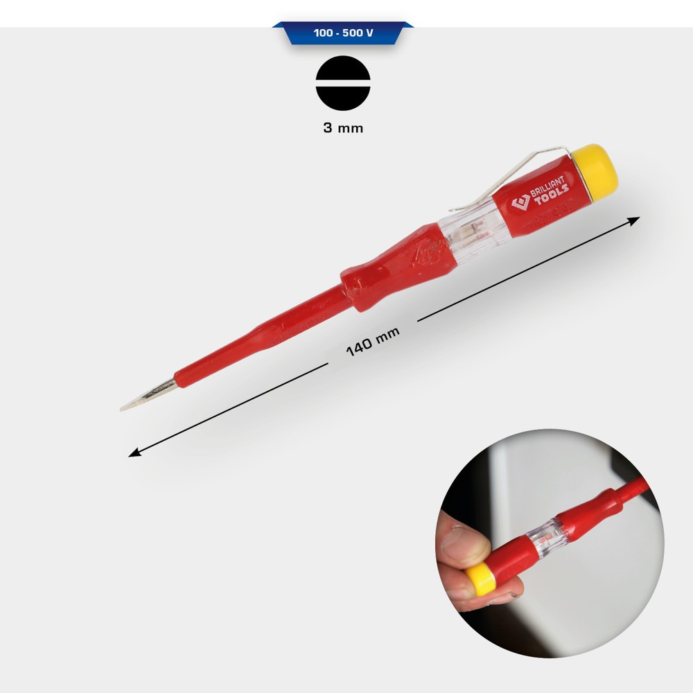 Produktabbildung Nr. 11: BRILLIANT TOOLS Spannungsprüfer