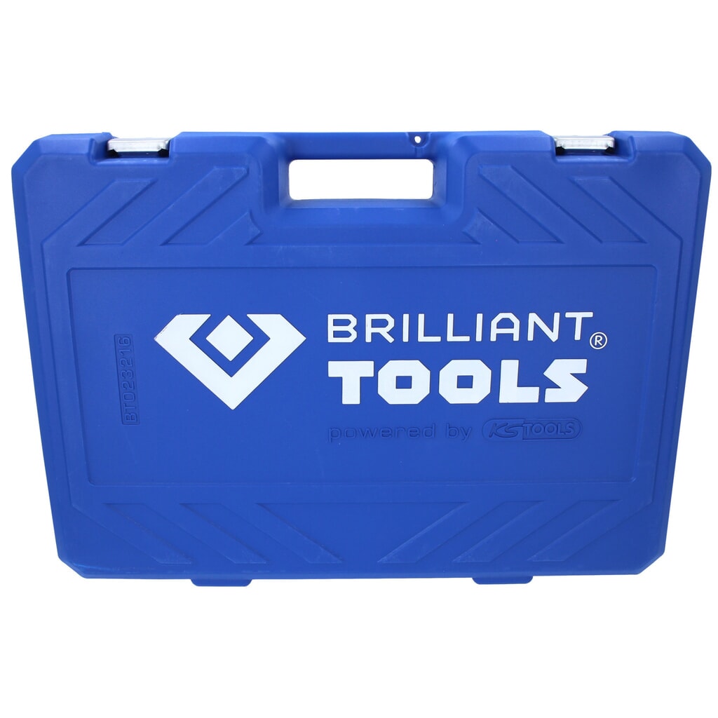 BRILLIANT TOOLS Steckschlüssel-Satz, 216-tlg, 1/4", 3/8", 1/2" Produktabbildung Nr. 9: BRILLIANT TOOLS Steckschlüssel-Satz, 216-tlg, 1/4", 3/8", 1/2"