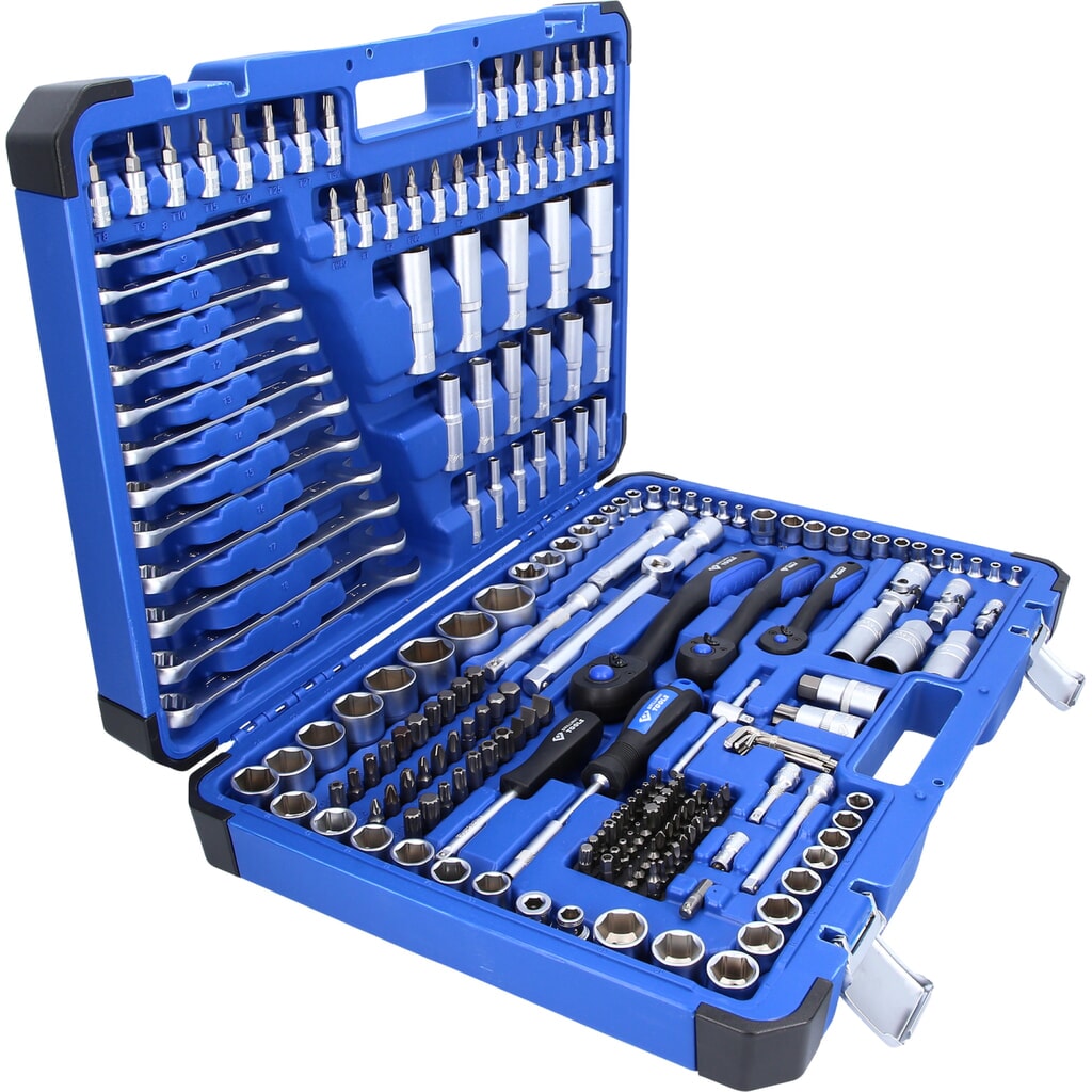 BRILLIANT TOOLS Steckschlüssel-Satz, 216-tlg, 1/4", 3/8", 1/2" Produktabbildung Nr. 4: BRILLIANT TOOLS Steckschlüssel-Satz, 216-tlg, 1/4", 3/8", 1/2"