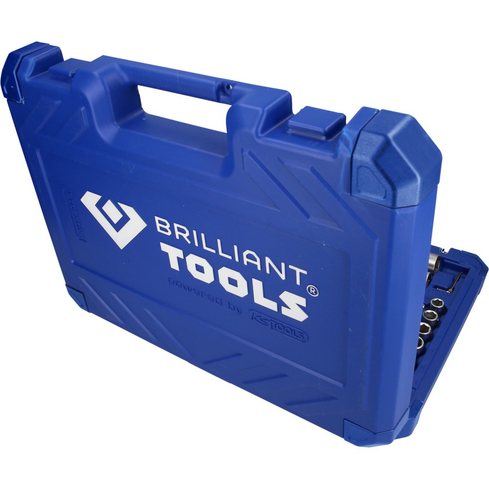 Produktabbildung Nr. 3: BRILLIANT TOOLS Steckschlüssel-Satz, 94-tlg, 1/4", 1/2"