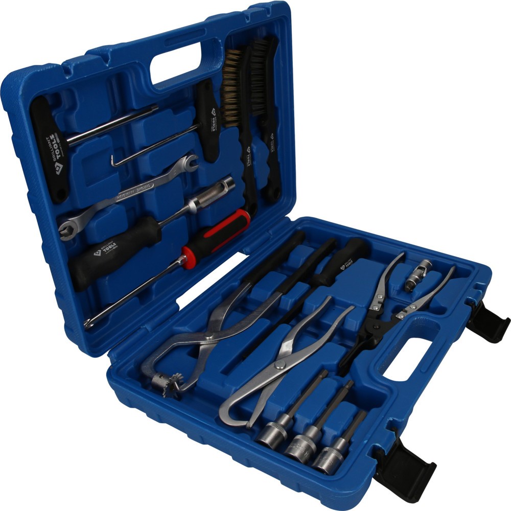 Produktabbildung Nr. 4: BRILLIANT TOOLS Universal-Bremstrommel und Bremsscheiben-Werkzeug-Satz, 15-tlg