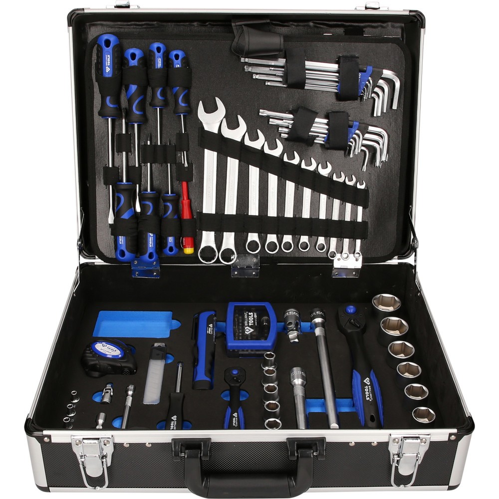 BRILLIANT TOOLS Universalkoffer-Satz, 143-tlg Produktabbildung: BRILLIANT TOOLS Universalkoffer-Satz, 143-tlg