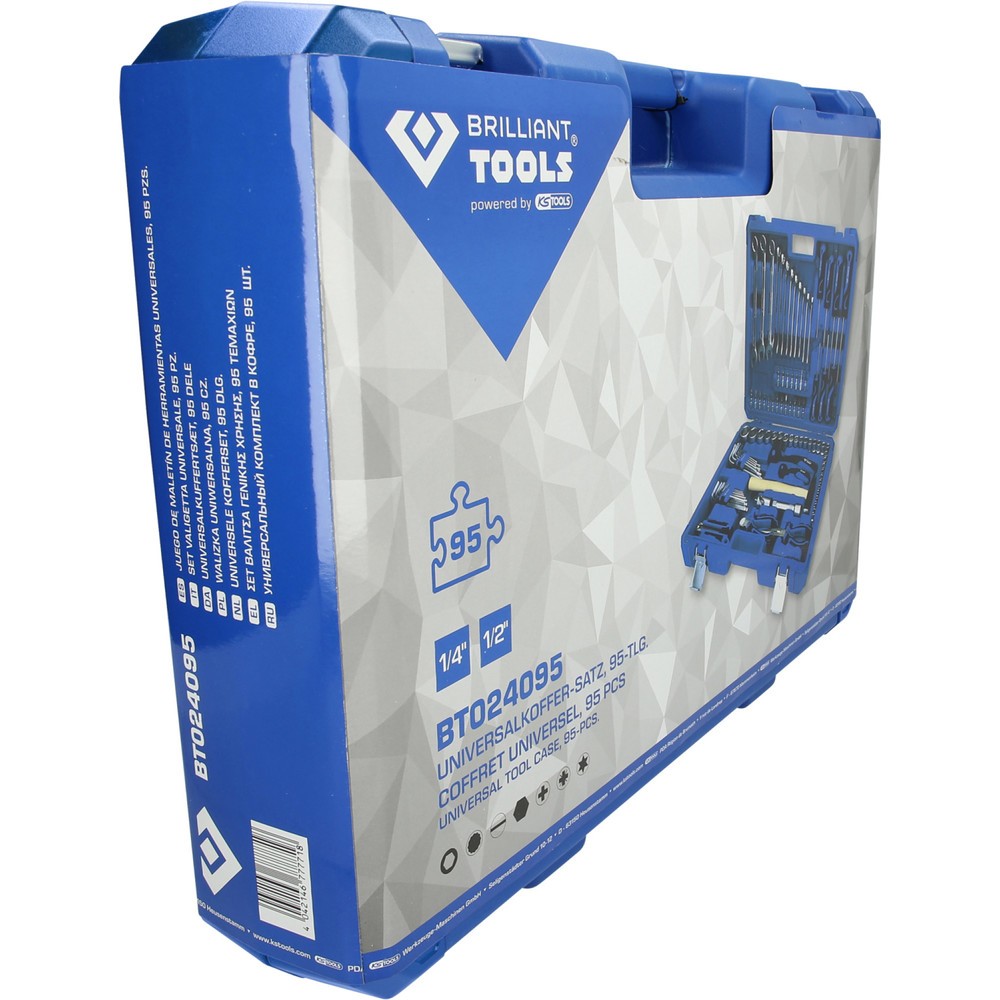 Produktabbildung Nr. 7: BRILLIANT TOOLS Universalkoffer-Satz, 95-tlg