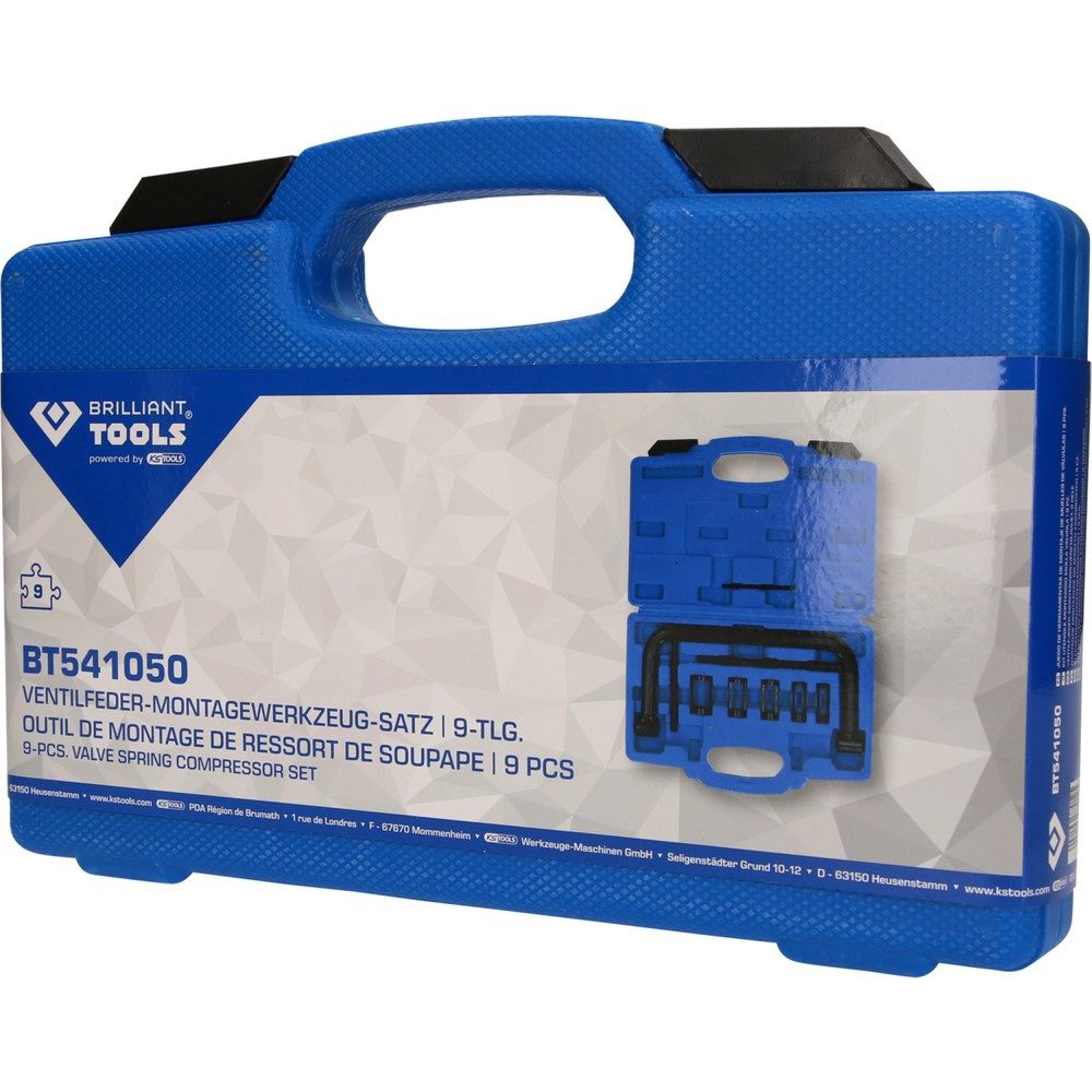 Produktabbildung Nr. 5: BRILLIANT TOOLS Ventilfeder-Montagewerkzeug-Satz, 9-tlg