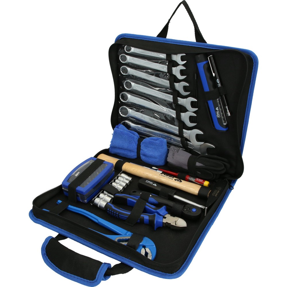 Produktabbildung: BRILLIANT TOOLS Werkzeug-Nylontasche, 58-tlg