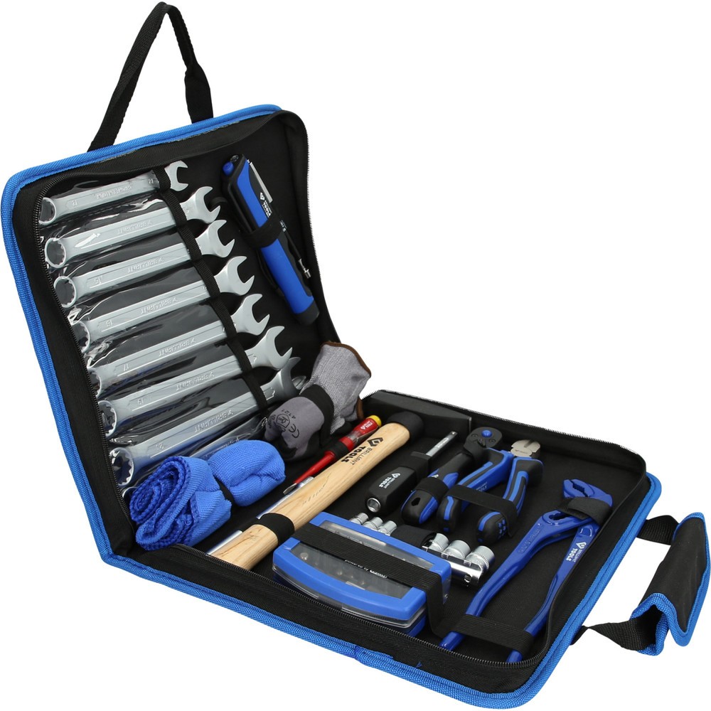 Produktabbildung Nr. 4: BRILLIANT TOOLS Werkzeug-Nylontasche, 58-tlg