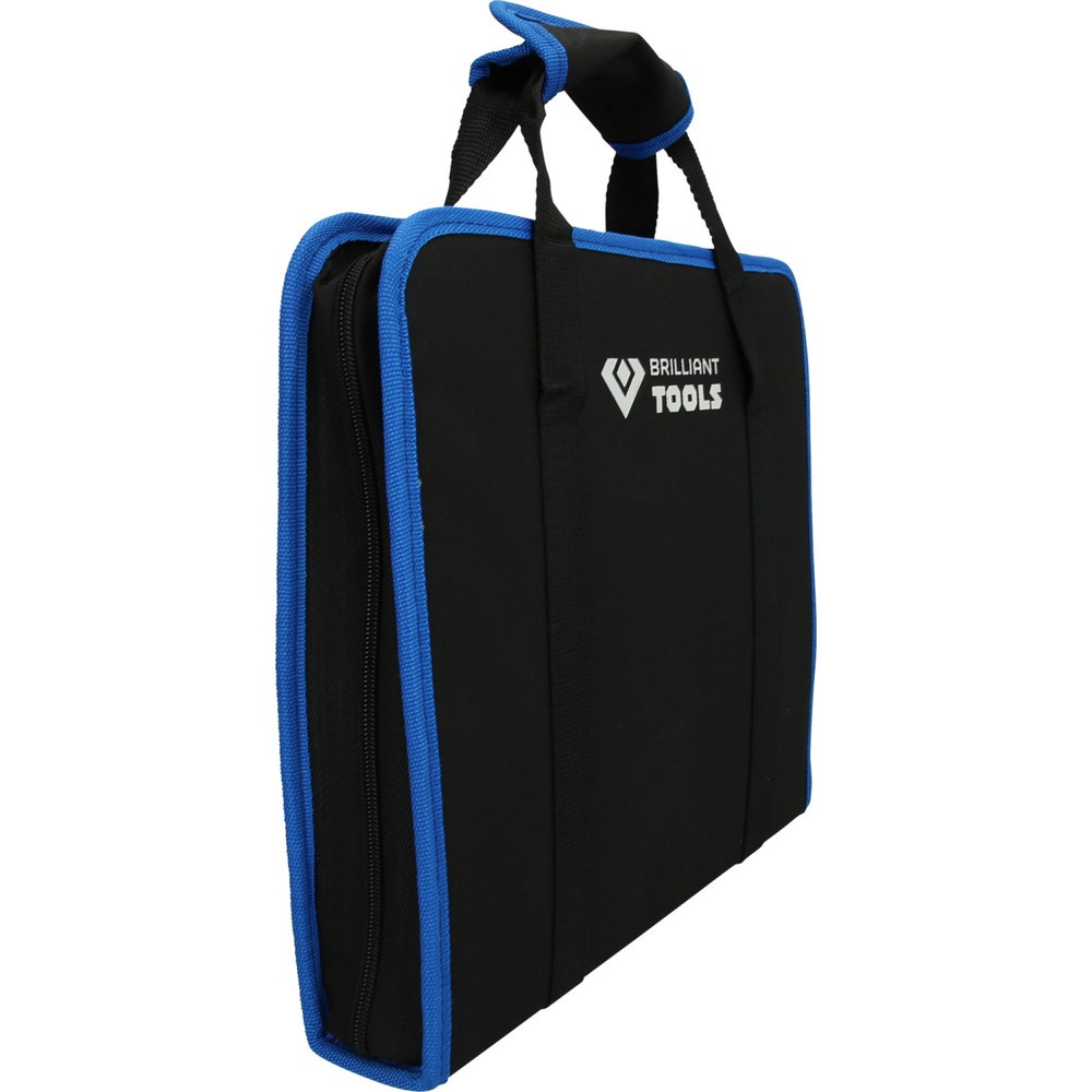 Produktabbildung Nr. 8: BRILLIANT TOOLS Werkzeug-Nylontasche, 58-tlg