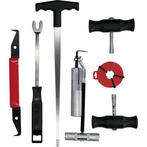Produktabbildung Nr. 1: BRILLIANT TOOLS Windschutzscheiben-Ausbau-Satz, 7-tlg