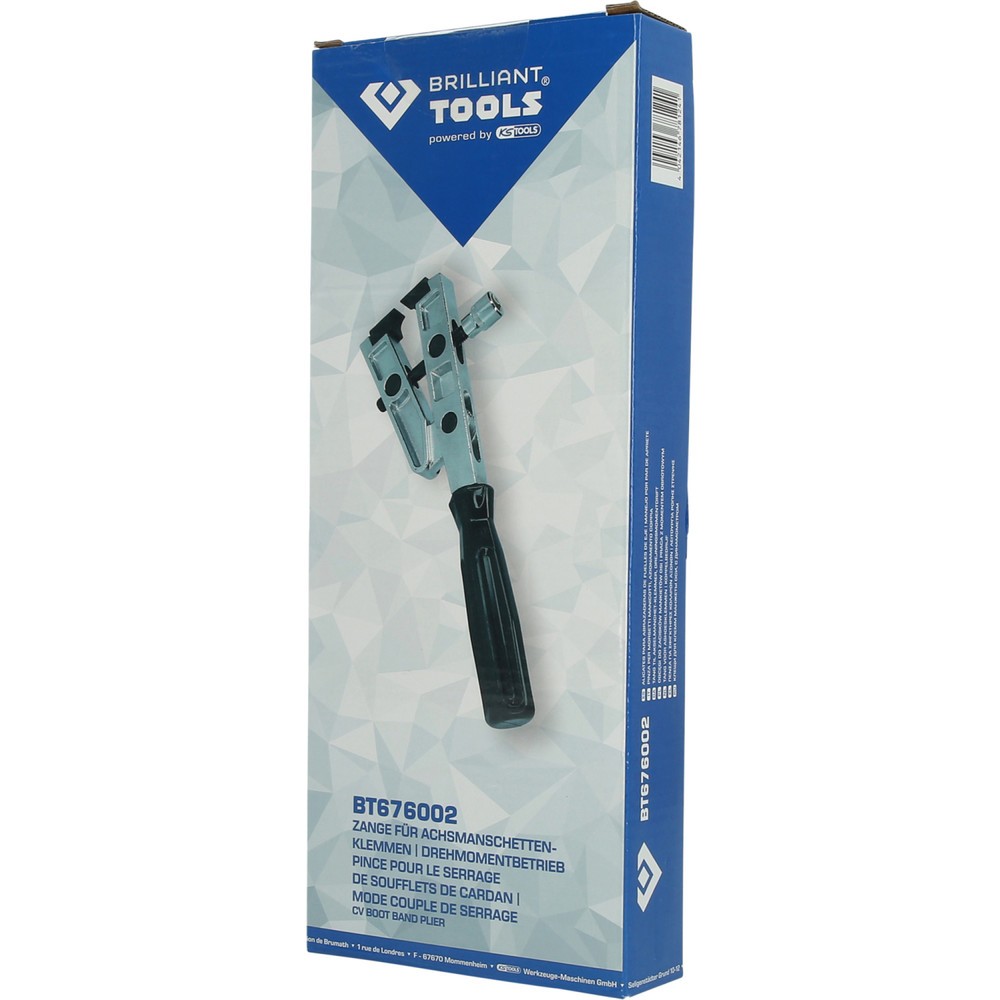 Produktabbildung Nr. 8: BRILLIANT TOOLS Zange für Achsmanschetten-Klemmen, Drehmomentbetrieb