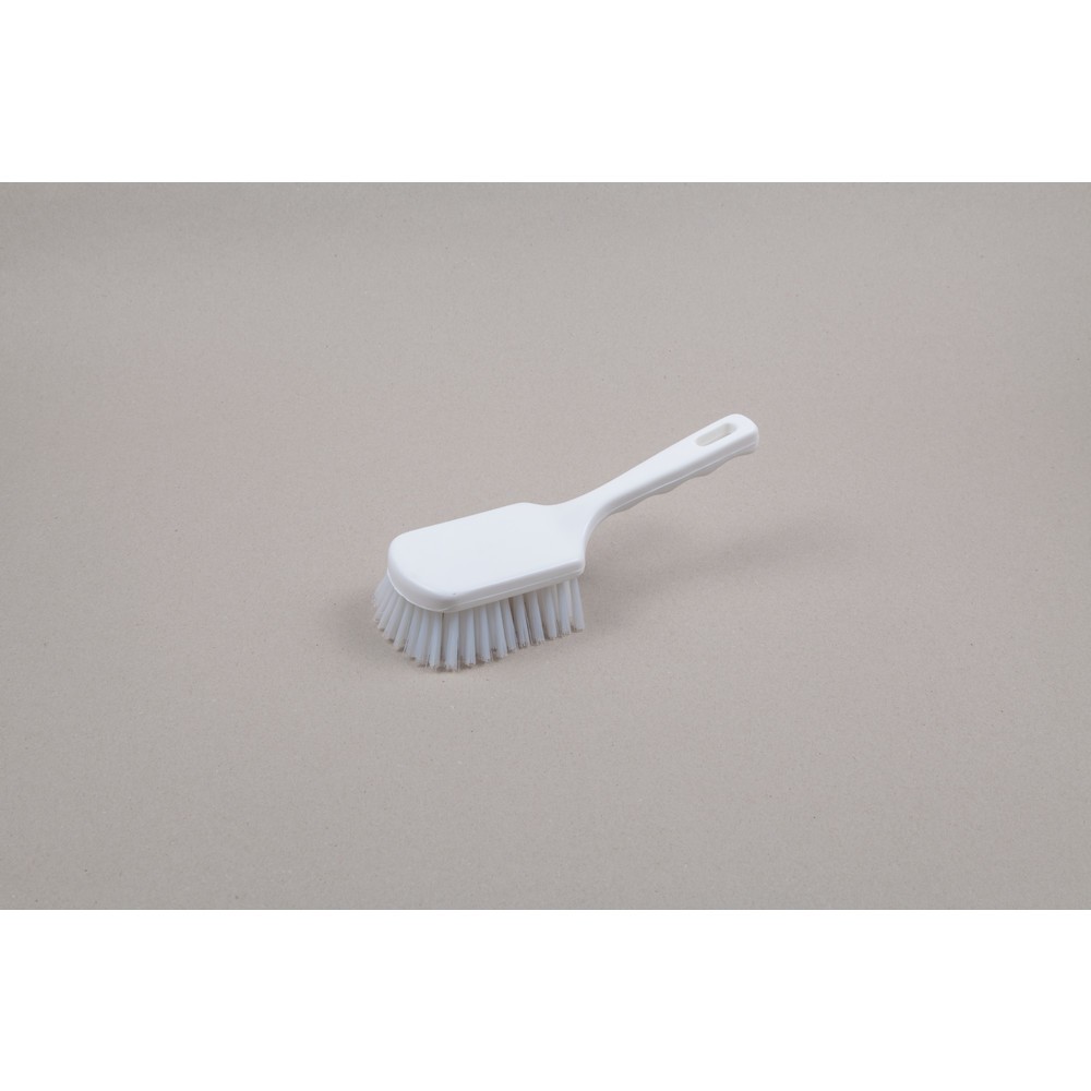 N° de l'image du produit 1 : Brosse à manche hygiénique, plastique, poils polyester 0,50, dure, 240 mm, transparent