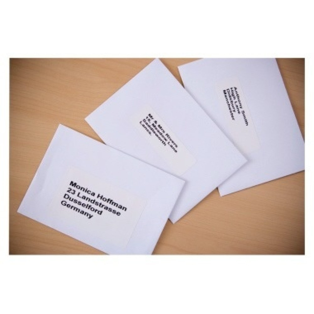 Produktabbildung Nr. 4: Brother Schriftbandkassette DK22113 62mmx15,24m schwarz auf transparent