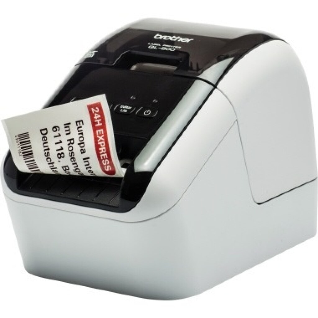 Brother Etikettendrucker QL800ZG1 grau Produktabbildung: Brother Etikettendrucker QL800ZG1 grau
