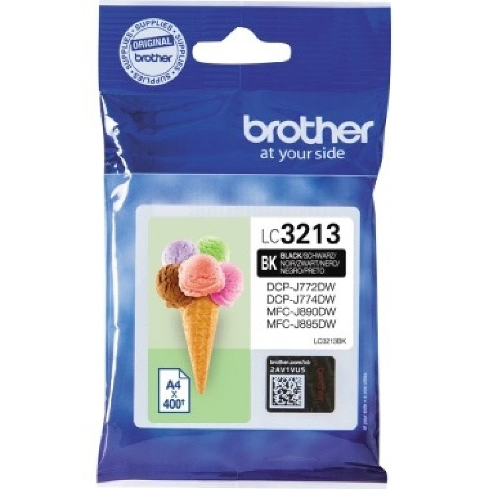 Produktabbildung: Brother Tintenpatrone LC3213BK schwarz