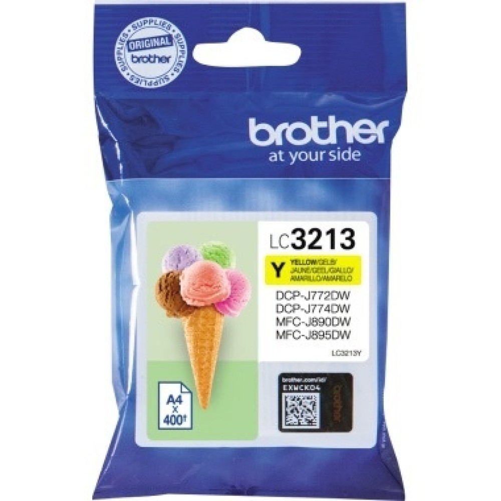 Produktabbildung: Brother Tintenpatrone LC3213Y gelb