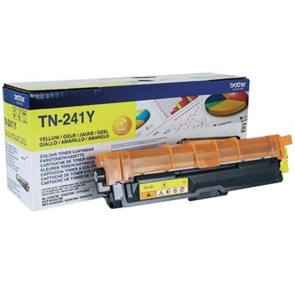 Produktabbildung: Brother Toner TN241Y 1.400Seiten gelb