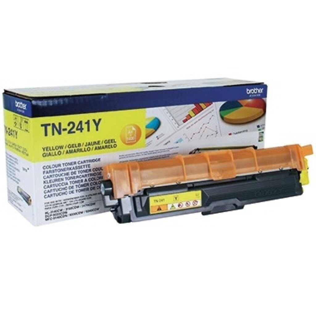 Brother Toner TN241Y 1.400Seiten gelb Produktabbildung: Brother Toner TN241Y 1.400Seiten gelb